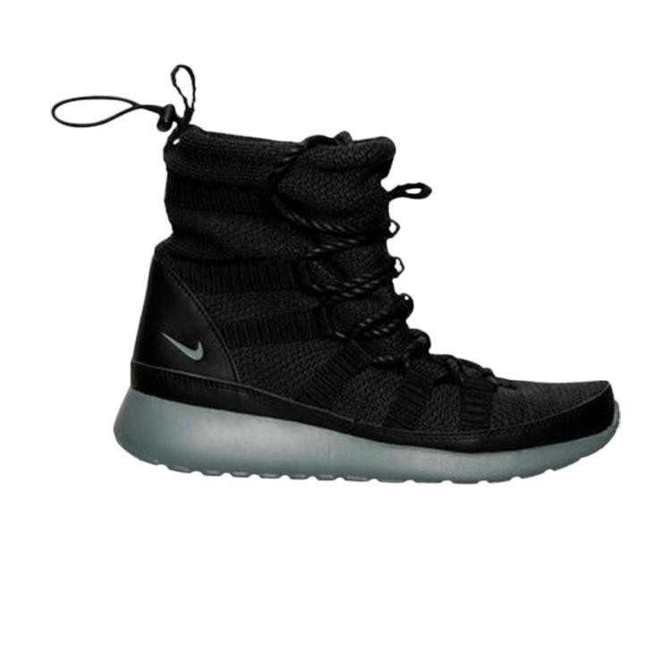 

Nike Roshe One High женские кроссовки черные черные серые 807424-001 35.5