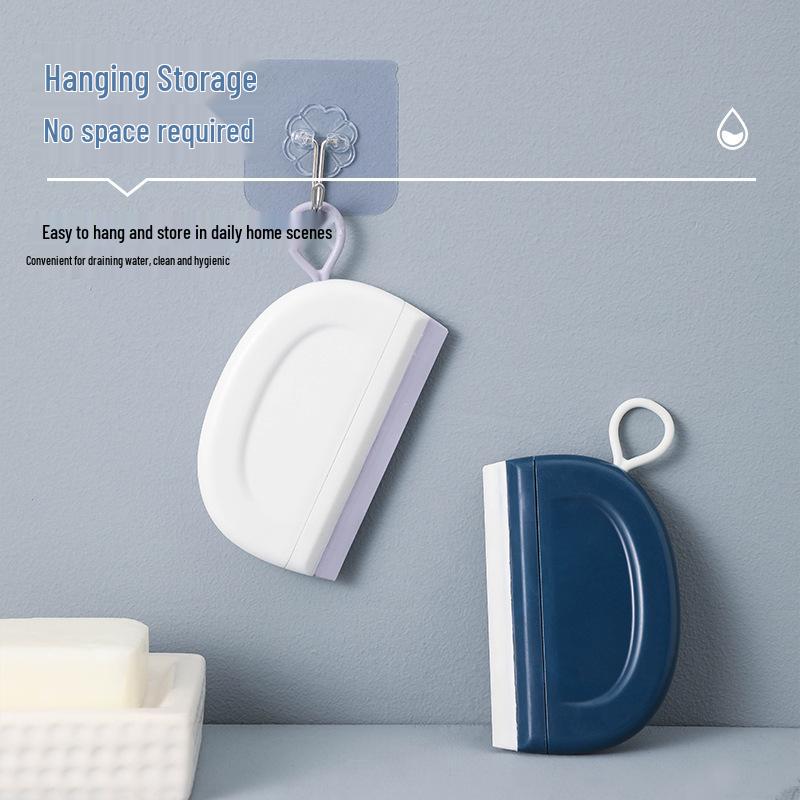 Silicone Bathroom Squeegee Wiper - Multifunctional Glass Cleaning Tool