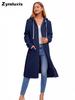 Neuer Bestseller von Outward Bound Damen Lockerer Reißverschluss Cardigan Herbst Winter Mantel Langarm Oberbekleidung