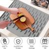 Silicone Kitchen Mat Shock Absorption Non Slip For Food Prep And Dish Drying