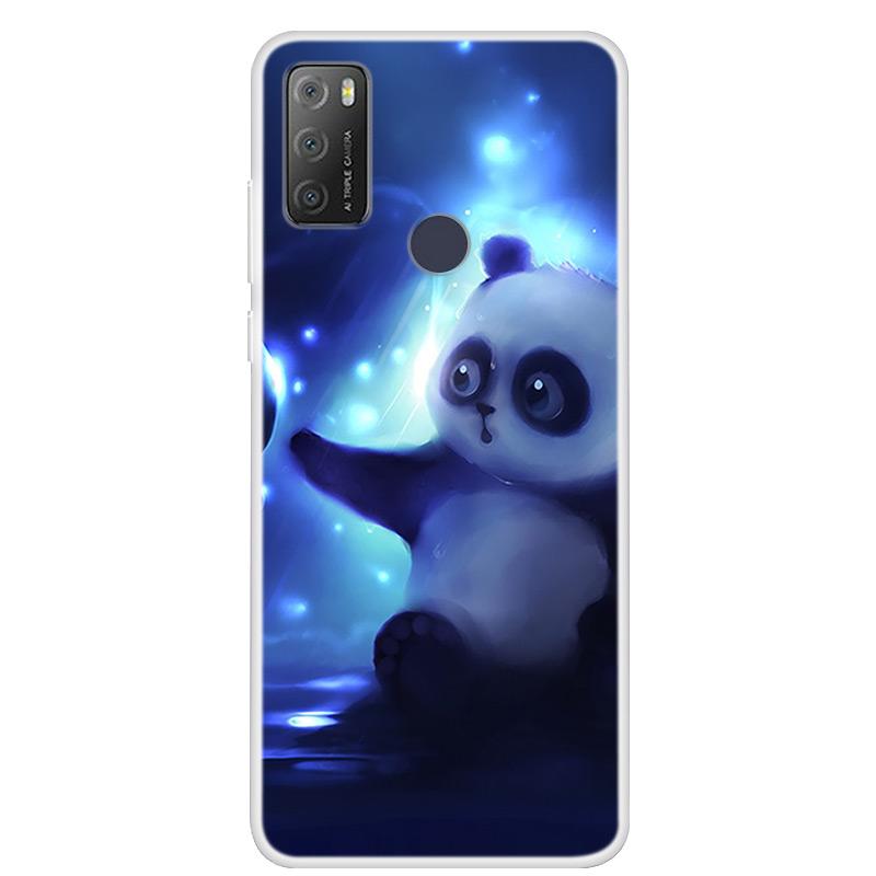 Pro Alcatel 1S 2021 Case Luxusní silikonový TPU měkký kryt na telefon pro Alcatel 1S 2020 Nárazuvzdorný roztomilý TPU nárazník Fundas Coque