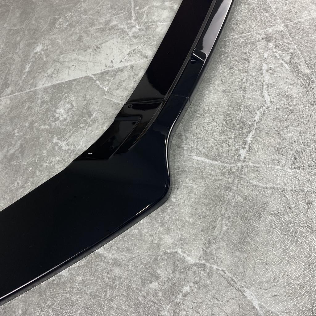 Maxton Style Gloss Black Car Front Bumper Splitter Lip For VW Golf 7 7.5 GTI GTD R R-Line 2013-2020 MK7 MK7.5 TDI TSI 2012-2020