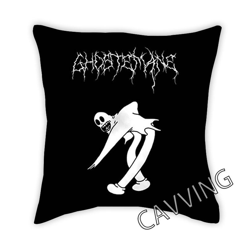 

Декоративные наволочки из полиэстера с 3D принтом Ghostemane, наволочка на квадратную молнию, наволочки для фанатов, подарочные наволочки P01