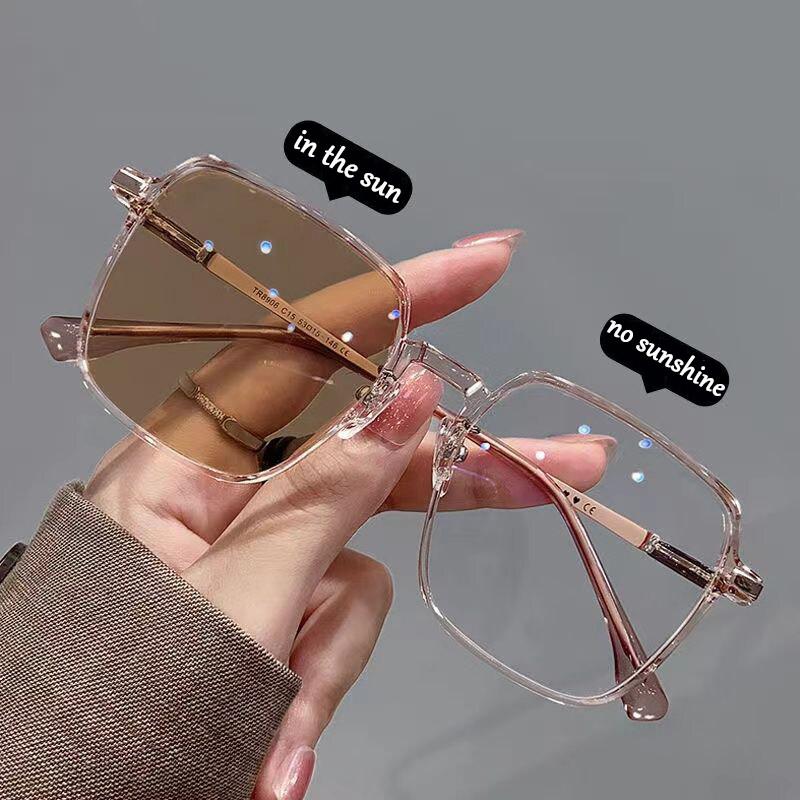 Fashion Sunglasses New Fashion Photochromic Glasses Color Changing Glasses For Men And Women Anti-Uv Sunglasses