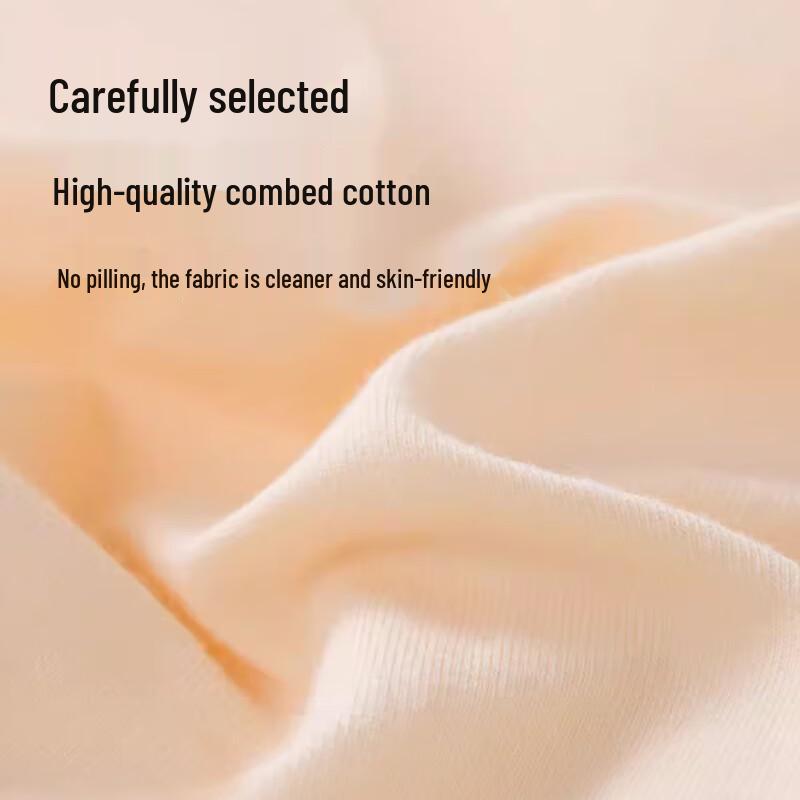 FitonTon Women's 4-Pack High-Waist Cotton Tummy Control Briefs