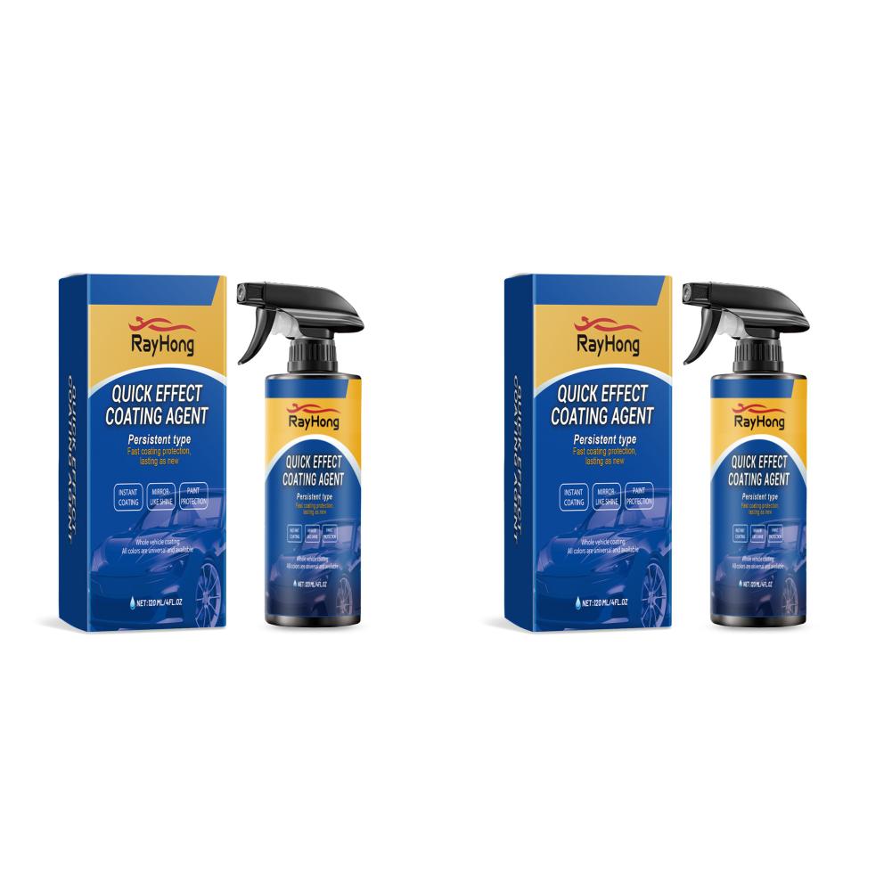 1-5 Stück 120ML Schnelltrocknendes Auto-Politur-Pflegespray Keramikbeschichtungs-Spray Auto-Beschichtung Hydrophobe Schicht für die Auto-Politur