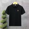 Summer Polo Shirt Paul's Loose Wearing Collared Men's Short-sleeved T-shirt Casual Half-sleeved Plus Size