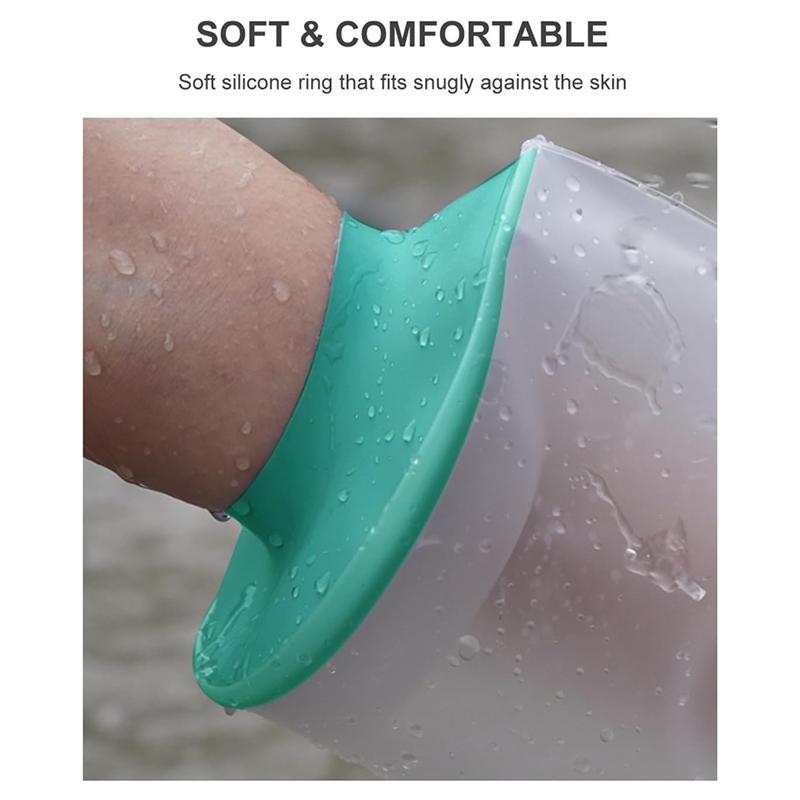 

A25F-Cast Covers For Shower Arm, Waterproof Adult For Shower Arm Cover, Reusable Cast Cover For Shower Arm прозрачный