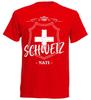 2019 Newest Unisexs Funny Summer Unisex Clothing Tshirt Schweiz Switzerland Unisexs Footballer Fashion Classicfitness Tshirt