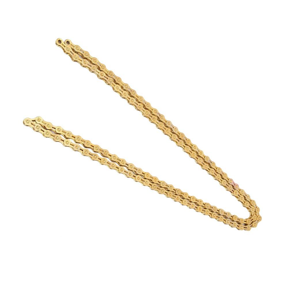 Gold Mountain Bike Chain Lightweight Bicycle Replacement Chain Bicycle Chain Bicycle Accessory