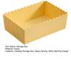 Storage Box Large Capacity Cosmetic Bin Organizer Make Use of Idle Space Container for Desktop Dormitory