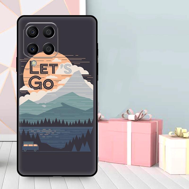 Star Lake Mountain Case For Samsung Galaxy M35 M56 M12 M06 M32 M52 M55 M15 M11 M13 M14 M16 M36 M31 M53 M34 M54