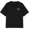 Loose Letter Logo T-Shirt Men Tops Black 4RAB821UB1