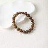 Natural Kynam Agarwood 108-Bead Multi-Strand Prayer Bracelet for Women and Men