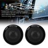 2pcs 150W Dome Tweeter Kit Stereo Music High Sensitivity Speakers for Car Audio SystemBlack