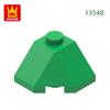 Non-Toxic 122Pcs/Lot 13548 Slope Roof Tile 2X2X1 Dots Block Moc Color Accessories Compatible With Brick Diy Children'S Toy Assembly Parts
