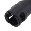 B45561240A Cooler System Heater Water Hose Connector Fit for Mazda 3 Protege Protege5 323 MX-3 RX-7 MX-6 626 MPV Black Plastic
