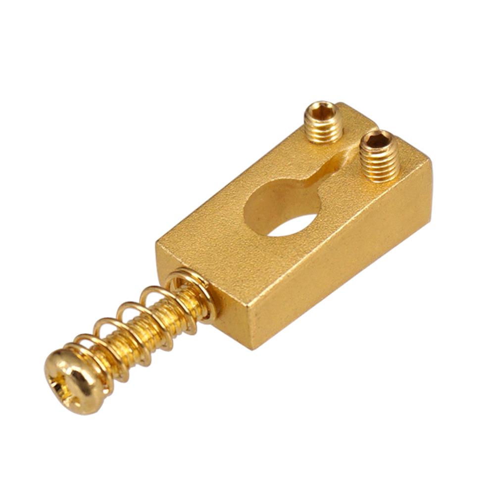 6 stücke Vintage Messing Gitarre Brücke String Sättel Elektrische Gitarren Zubehör