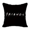 Elegant Friends Tv Show Cushion Cover With Premium Hidden Zipper And Vivid Colors