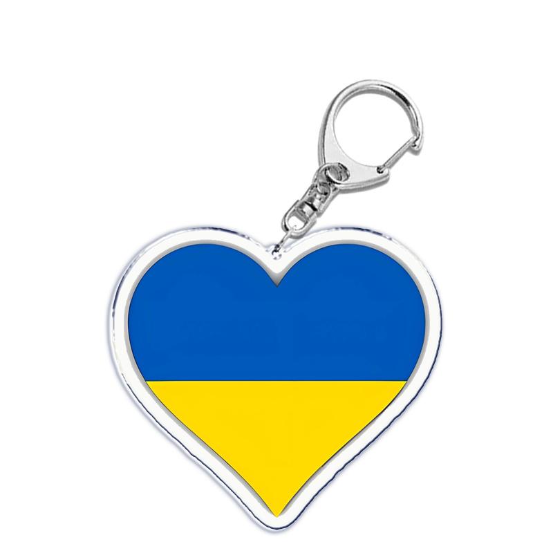 France Scotland Germany Country Love Heart Keychains Ring for Accessories Bag Pendant Key Chain Llaveros Ewelry Fans Gifts