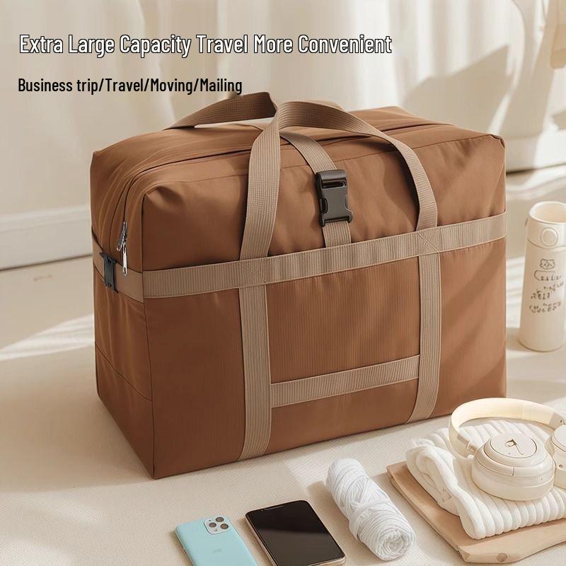 Waterproof Oxford Cloth Luggage Bag - Large Capacity for Household and Bedroom Storage