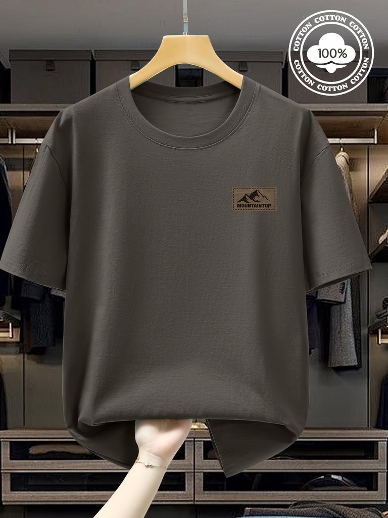 Simple Creative Fashion Print 100 Cotton Trendy Men Women Tshirt Summer Autumn Daily Outdoor Sports Casual Loose Short Sleeve