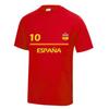 Football T-shirt - NPZ - Spain - Red - Unisex - Breathable UPF30+