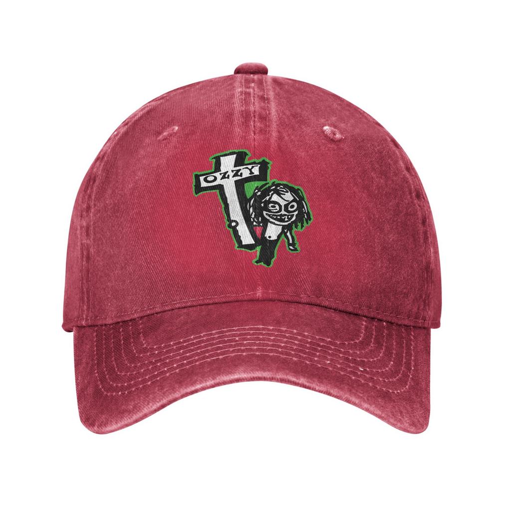 Summer ozzy osbourne Baseball Cap Sun Adjustable Design Washed Hip Hop Hats Women Men Fashion Tennis Skate Snapback Cap
