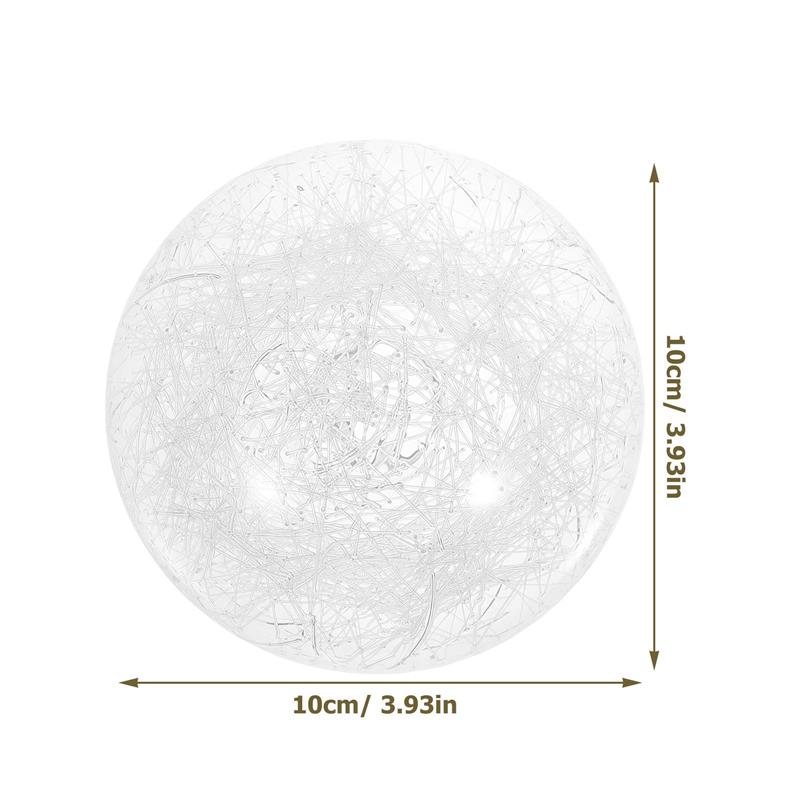 Glasfaser Glas Hängende Kugeln G9 Sockel Hängend Hängende Kugeln 100mm 120mm Deckenleuchte Schirm Lampe Für Deckenleuchtenabdeckung