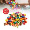 Durable Plastic 1000pcs Building Blocks 3d Puzzles Toy Early Education Kids Gift