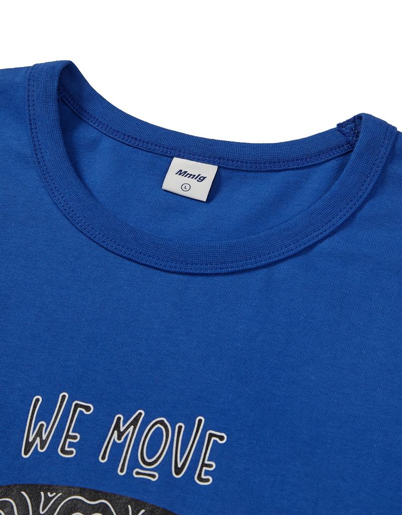 MMLG [Mmlg] We Logo Move Hf-T (Sea Blue)