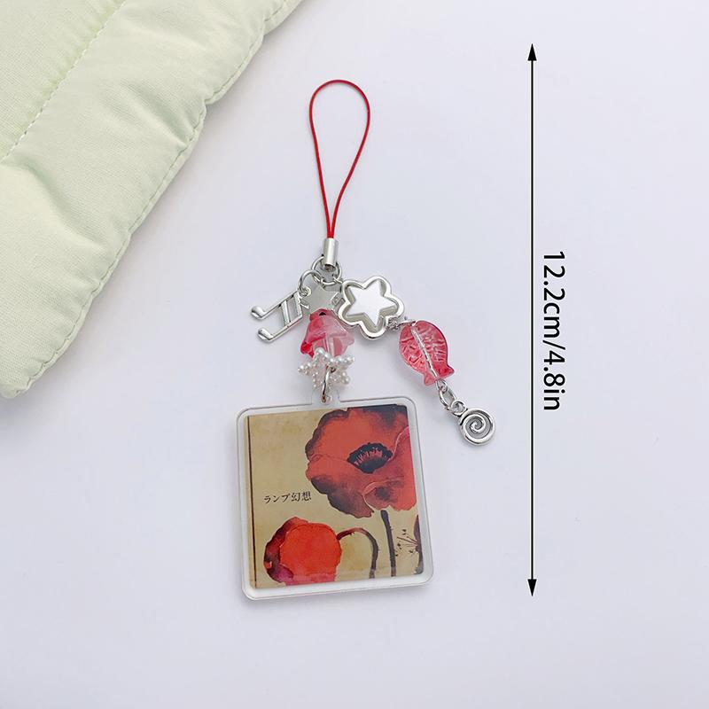 Lovers Lamp Inspired Phone Lanyard Y2K Aesthetic Album Lamp Phone Chainbag Pendant Keychain Decoration Couple Gifts