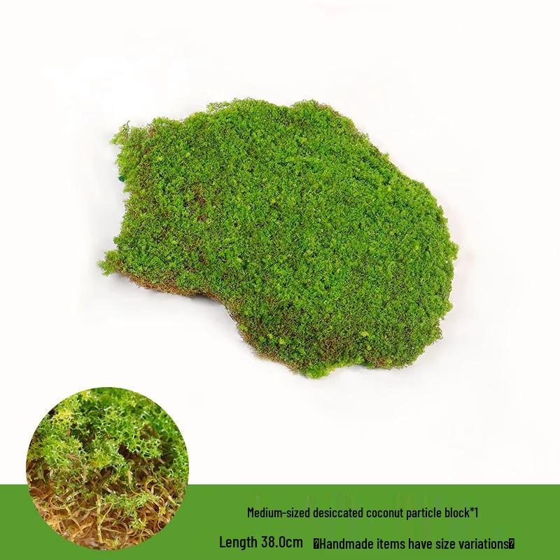 High Simulation Artificial Moss for Green Landscape Arrangement and Bonsai