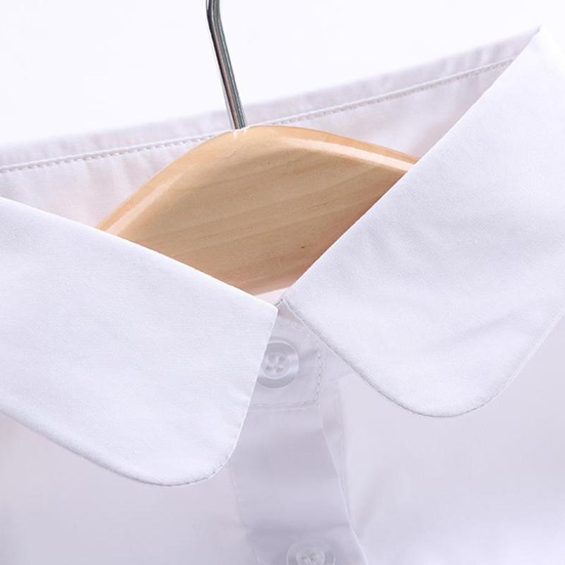 Košile Falešné Dámské Oblečení Doplňky Límec Kravata Odnímatelný límec Klopní Halenka