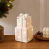 Ceramic Christmas Decoration Ornament for Holiday Tabletop Display and Festive Home Decor