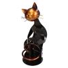 Cat Shaped Wine Rack Metal Sculpture Shelf Practical Sculpture Home Decoration Interior Decoration