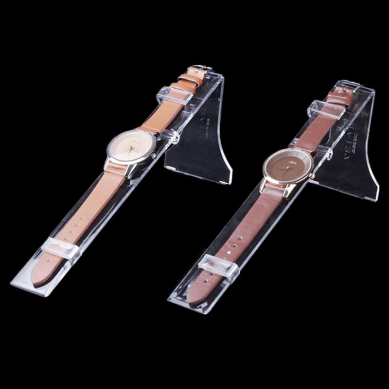 10 Stück Uhren- und Armband-Displayständer Praktischer L-förmiger Ständer für die Präsentation von Uhren und Armbändern Schmuck-Organizer