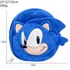 Hedgehog Sonic Plush Toy Backpack - Super Sonic & Tails Doll Set