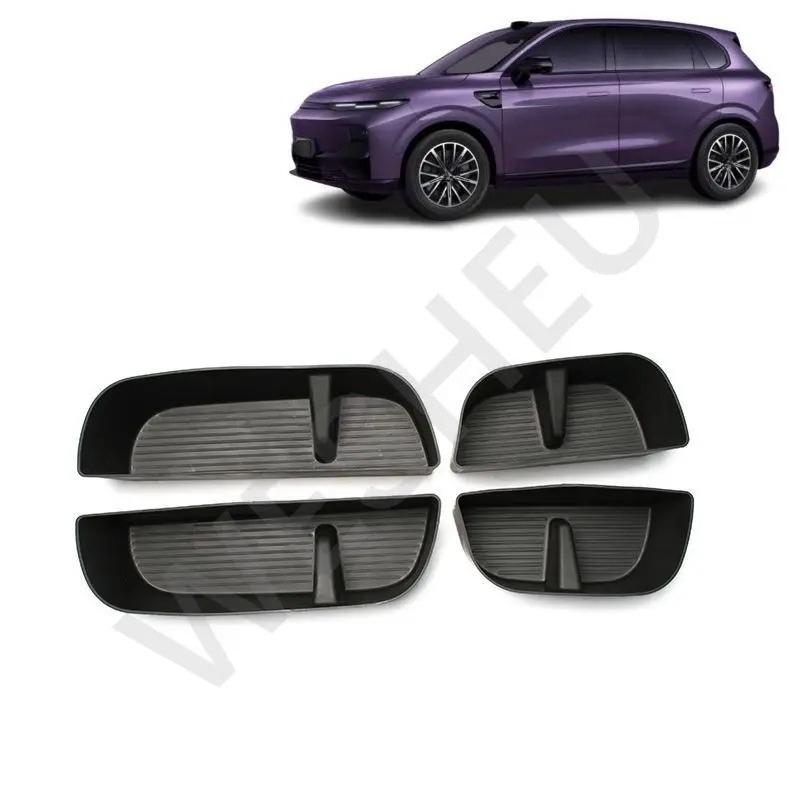For Leapmotor B10 Door Storage Box Protective Cover Finishing And Storage Tpe Door Water Cup Frame Door Storage Accessories