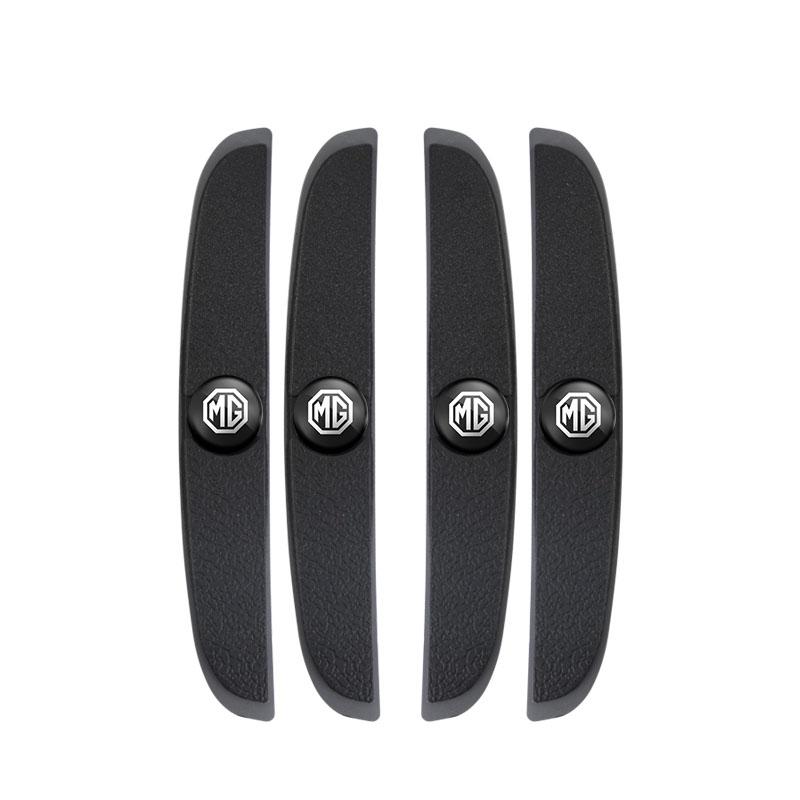 4Pcs Rubber Anti Collision Strip Car Door Rearview Mirror Protector Stickers For Morris Garages MG ZS MG5 GS HS GT ZST MG3 MG6