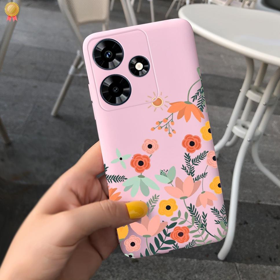 For Infinix Hot 30 Play 30i 4G Case Cute Astronaut Painted TPU Silicone Shockproof Cover For Infinix Hot 30 Play 30i Phone Case