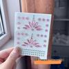 Kids' Vintage Rhinestone Face and Forehead Stickers
