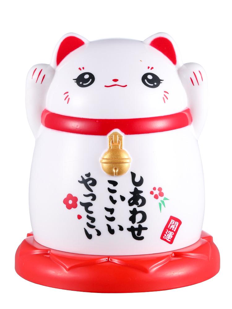 Mimu Lucky Cat Toothpick Holder - Cute, Creative, Simple Plastic Design