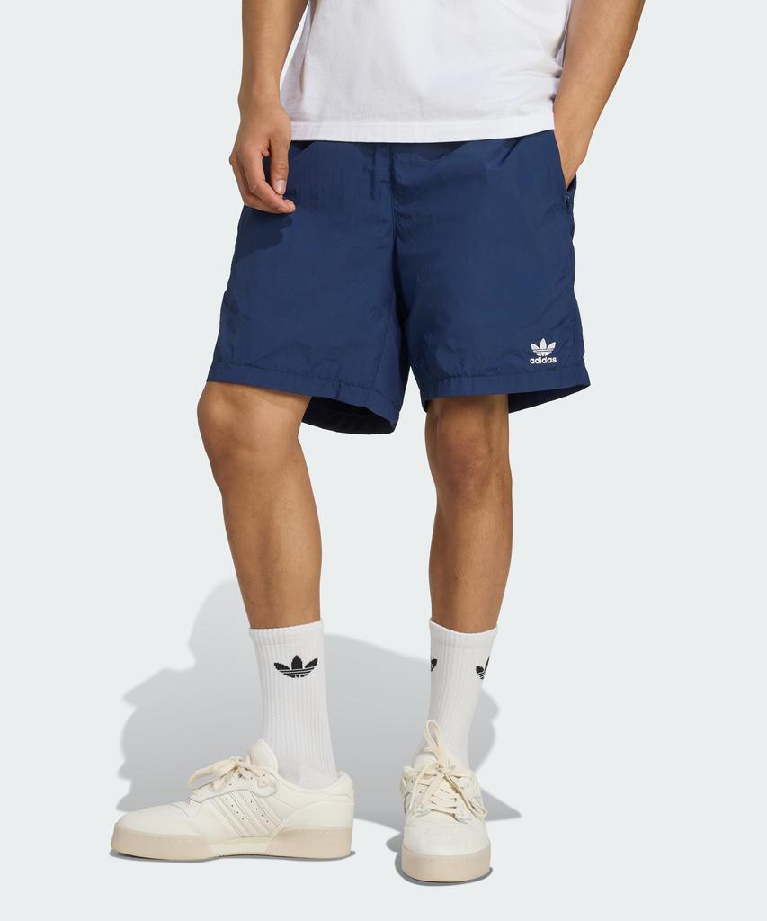 ADIDAS Trefoil Essentials Woven Shorts - Night Indigo / Jx3903