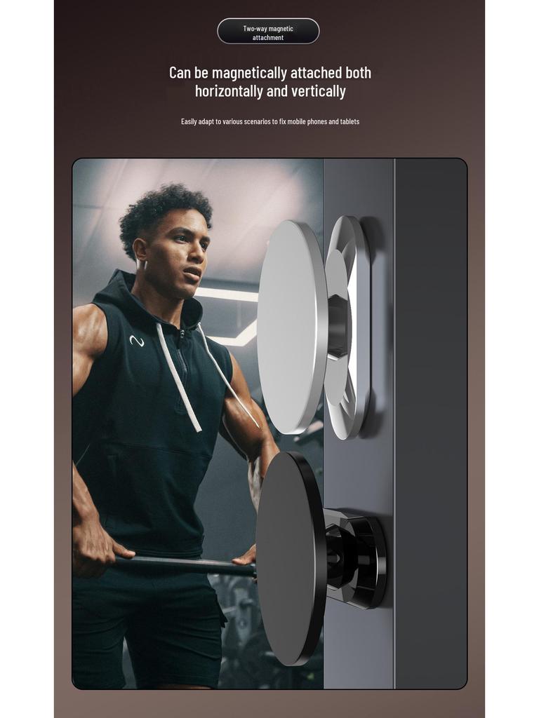 Magsafe Dual-Sided Magnetic Phone Holder for Gym & Golf Cart
