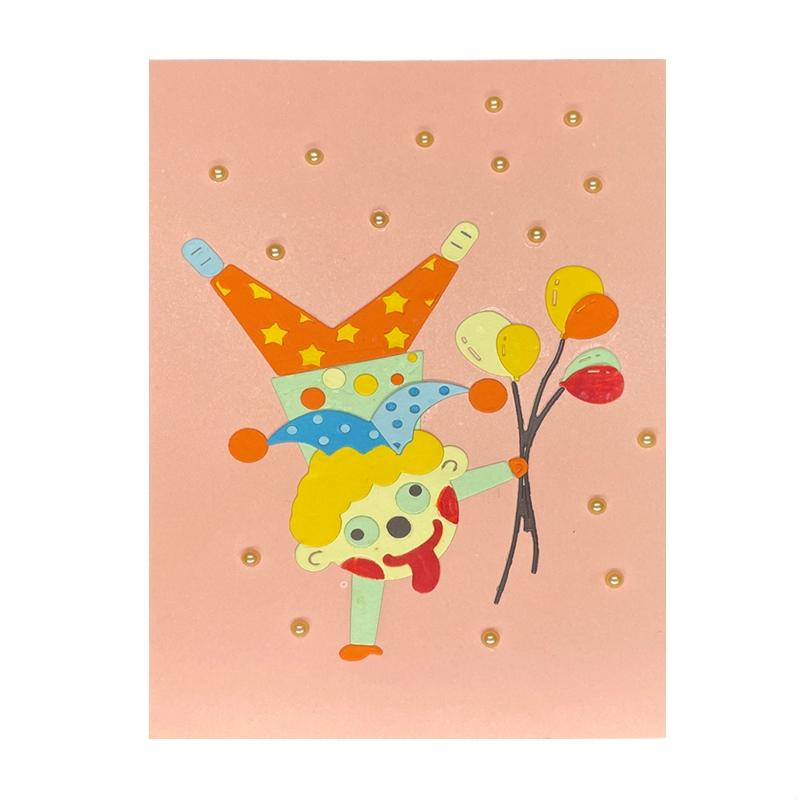Metal Cutting Dies for DIY Scrapbooking Card Gifts Making Supplies Exquisite Clown Die Cuts Stencil Cutting Dies 1 Set