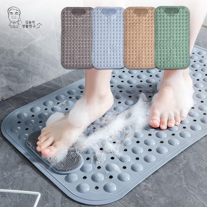 Long Foot Wash Mat Bathtub Non-Slip Foot Washing Mat WB422AF