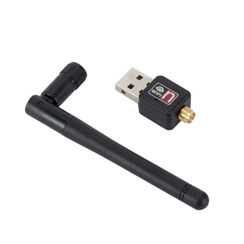 1 Set Wi-Fi Receiver Transmitter Dongle 2Db/5Db 150Mbps Wireless Network Card Usb 2.0 802.11 B/G/N Lan Wifi Antenna Adapter