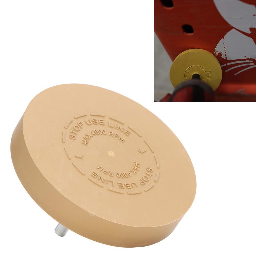4000RPM Rubber Eraser Wheel Rubber Material Decal Remover Eraser Wheel Pinstripes Removal