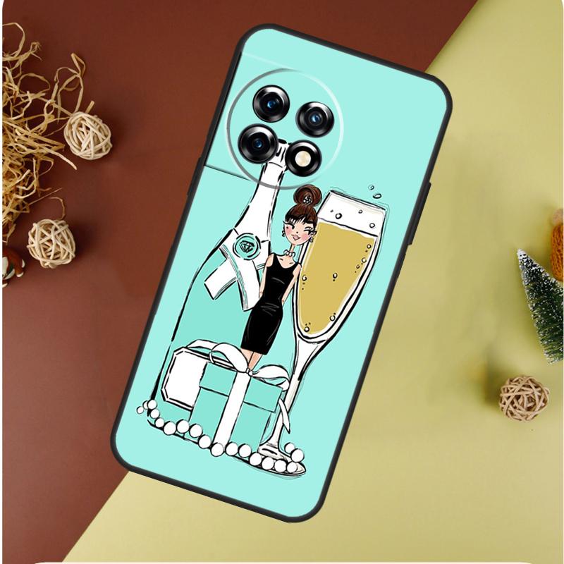 New York Girl For OnePlus 13 13R 12 12R 11 9 10 Pro 8T 9RT 10T 10R Nord 4 CE 2 3 Lite N20 N30 Phone Case